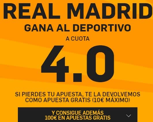 supercuota betfair real madrid