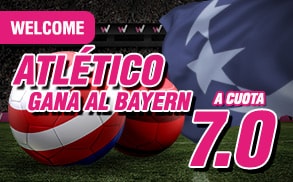 supercuota wanabet Champions League Atlético cuota 7