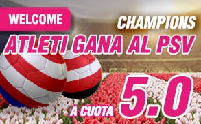 supercuota wanabet Champions Atleti