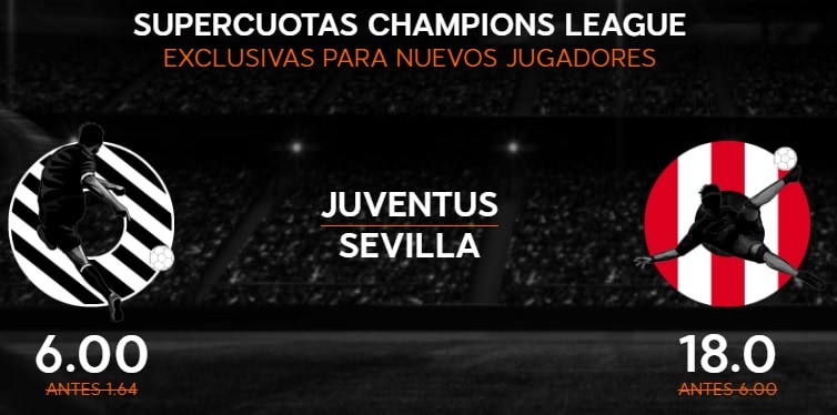 supercuota 888sport champions league Sevilla