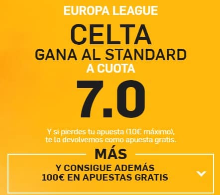 Supercuota betfair Uefa Celta