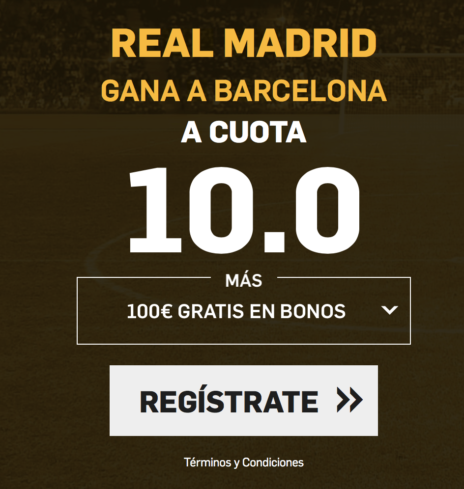 supercuota betfair Real Madrid