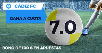 Supercuota Paston Cadiz FC gana a cuota 7.0