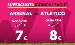 Supercuota Wanabet Europa League Arsenal vs Atlético