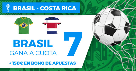 Supercuota Paston Mundial Brasil - Costa Rica
