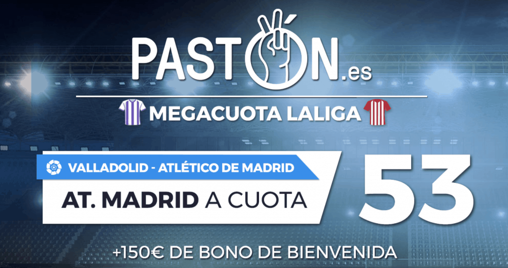 Supercuota Pastón La Liga : Real Madrid gana a Granada a cuota 53.