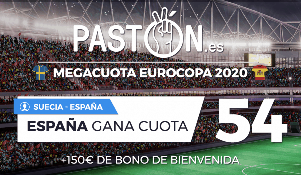 Supercuota pastón : España gana a Suecia a cuota 54.