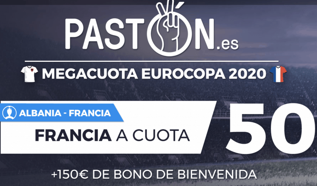 Supercuota pastón Francia gana a Albania a cuota 50.