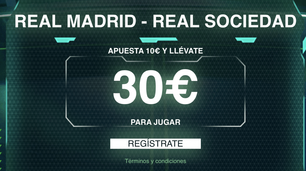 Supercuota Codere Real Madrid - Real Sociedad