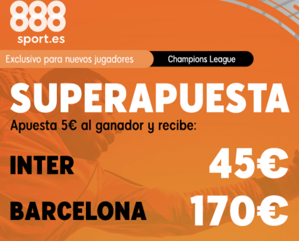 Superapuesta 888sport Champions League : Inter - Fc Barcelona