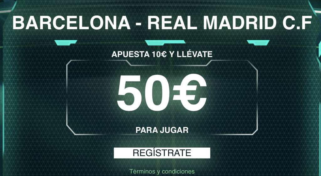 Supercuota Codere El Clásico Fc Barcelona - Real Madrid