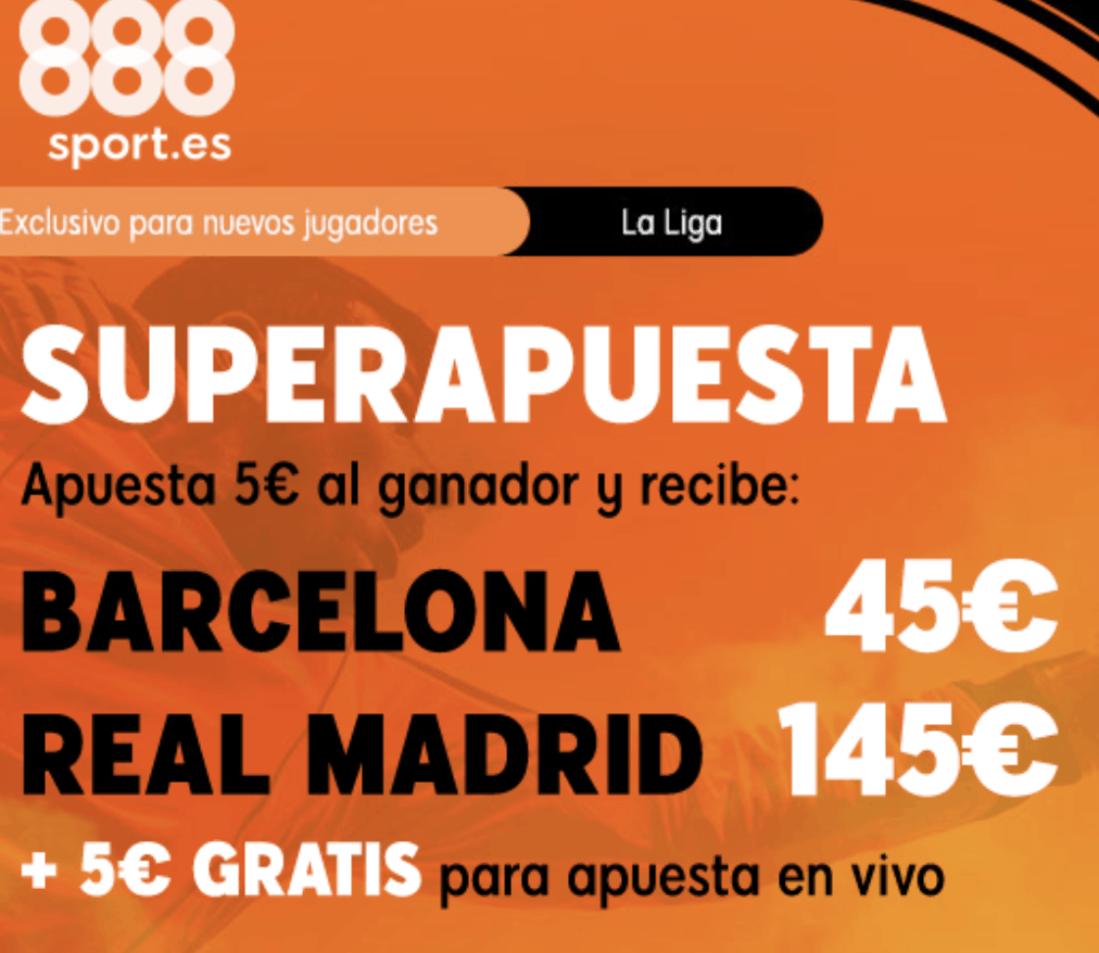 Supercuota 888sport Fc Barcelona - Real Madrid