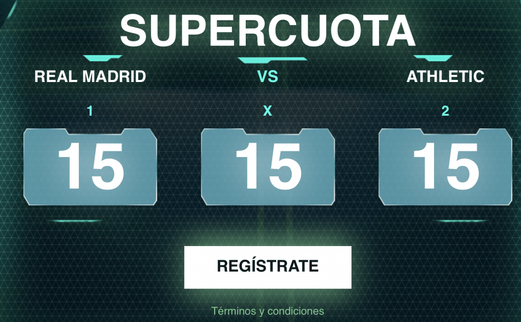 Supercuota Codere Real Madrid - Athletic