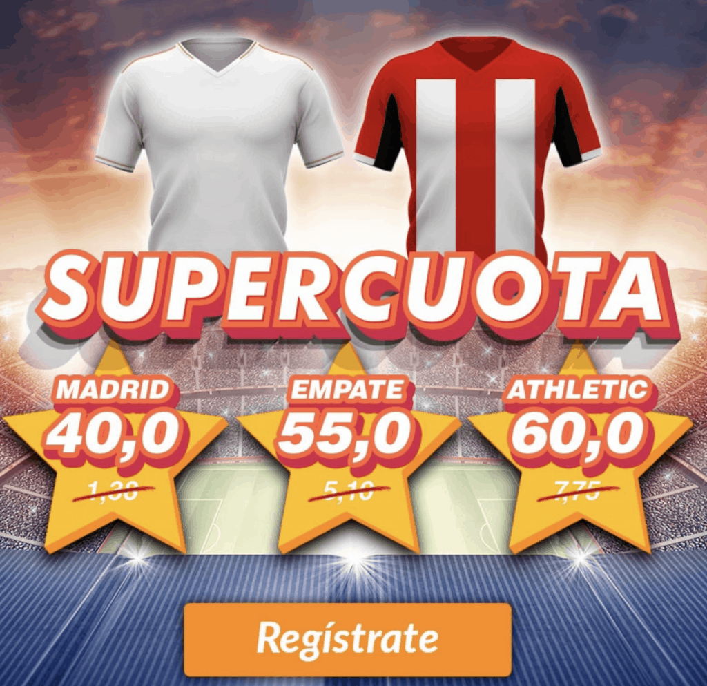 Supercuota Casino Barcelona Real Madrid - Athletic