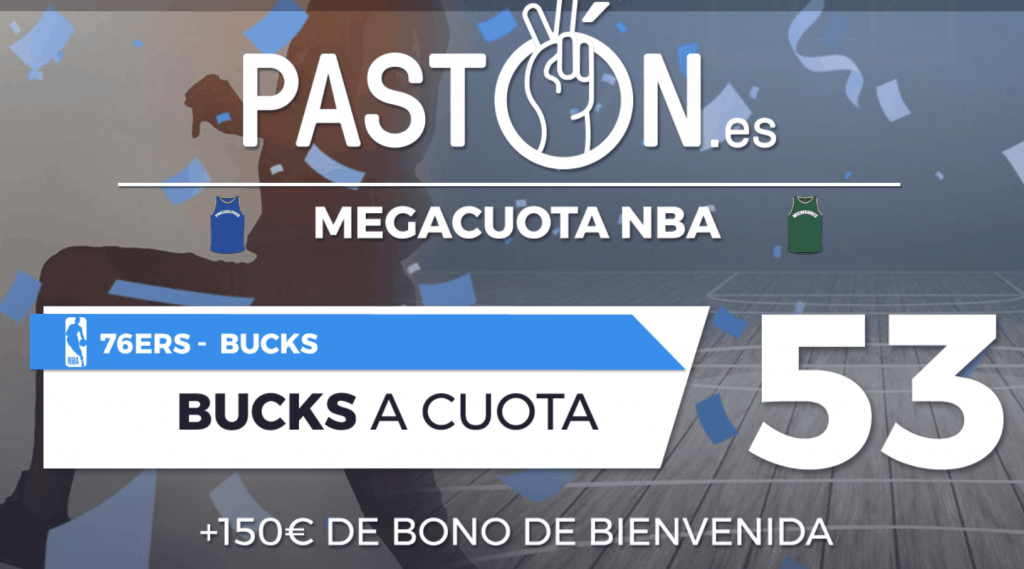 Supercuota pastón Milwaukee Bucks gana a Philadelphia 76ers