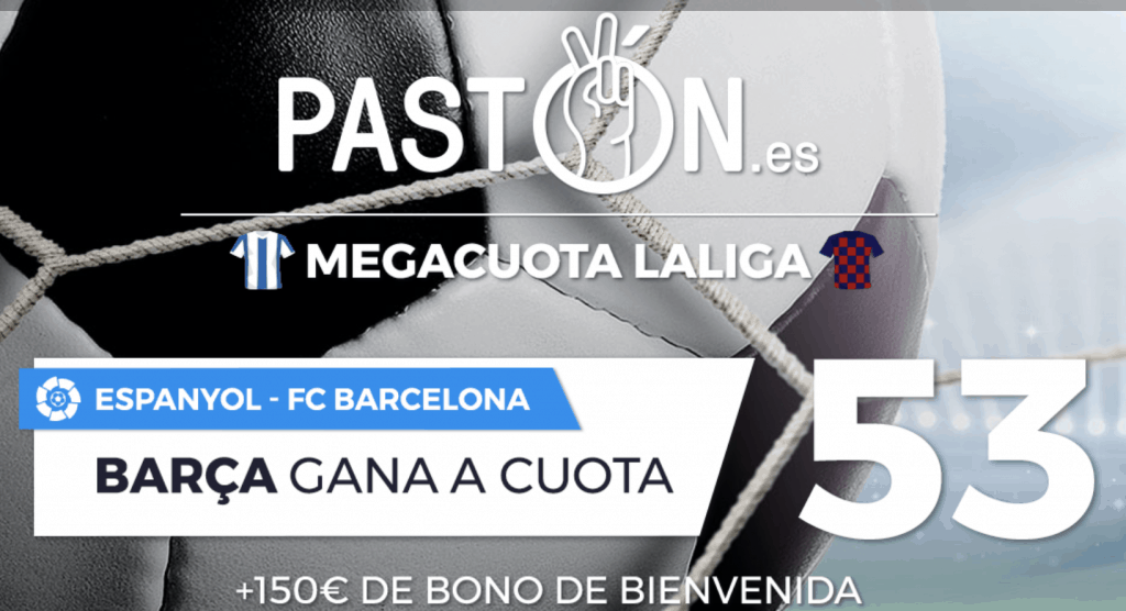 Supercuota pastón La Liga : Espanyol - FC Barcelona