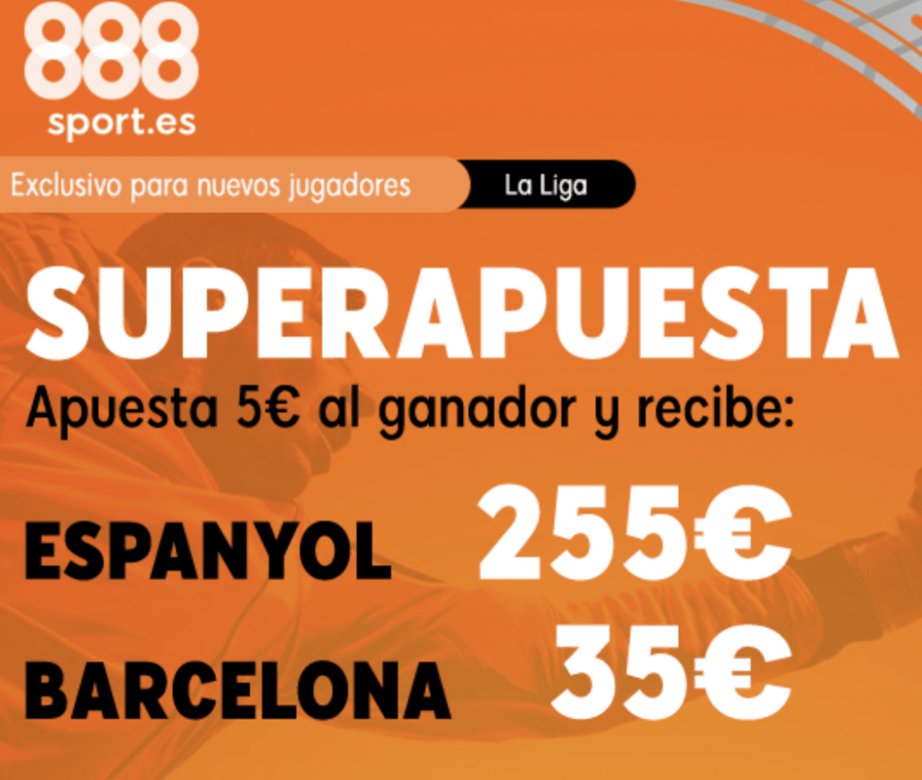 Superapuesta 888sport Espanyol - Fc Barcelona