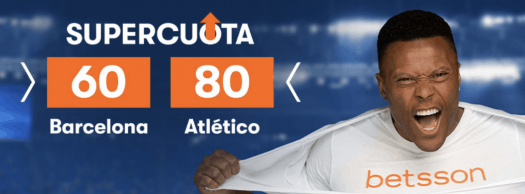 Supercuota betsson Supercopa Barcelona - Atlético de Madrid