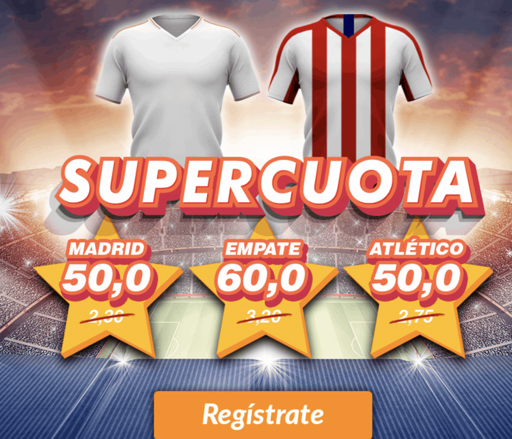 Supercuota Casino Barcelona Supercopa Real Madrid - Atlético de Madrid