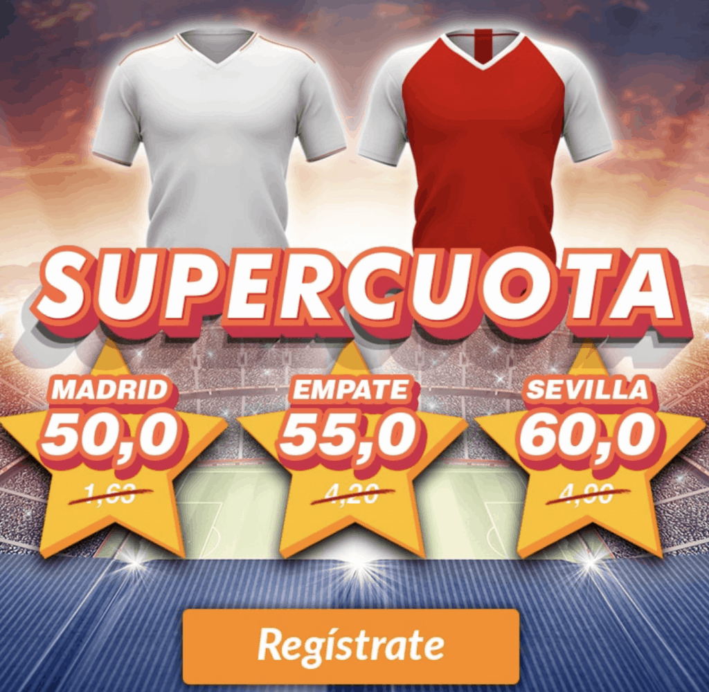 Supercuota Casino Barcelona La Liga : Real Madrid - Sevilla FC