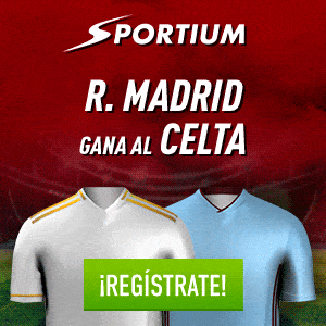 Supercuota Sportium Real Madrid gana al Celta a cuota 7