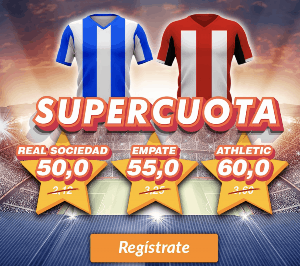 Supercuota Casino Barcelona : Real Sociedad - Athletic 