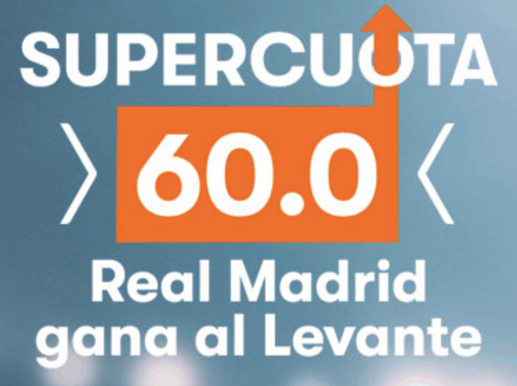 Supercuota Betsson La Liga : Levante UD - Real Madrid