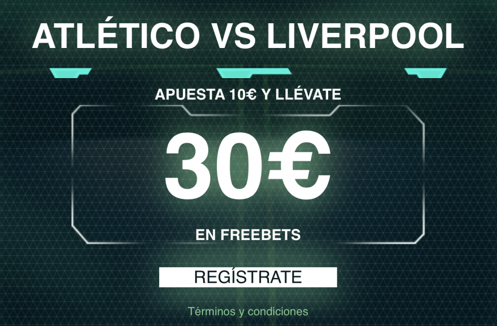 Supercuota Codere Champions League : Atlético de Madrid - Liverpool