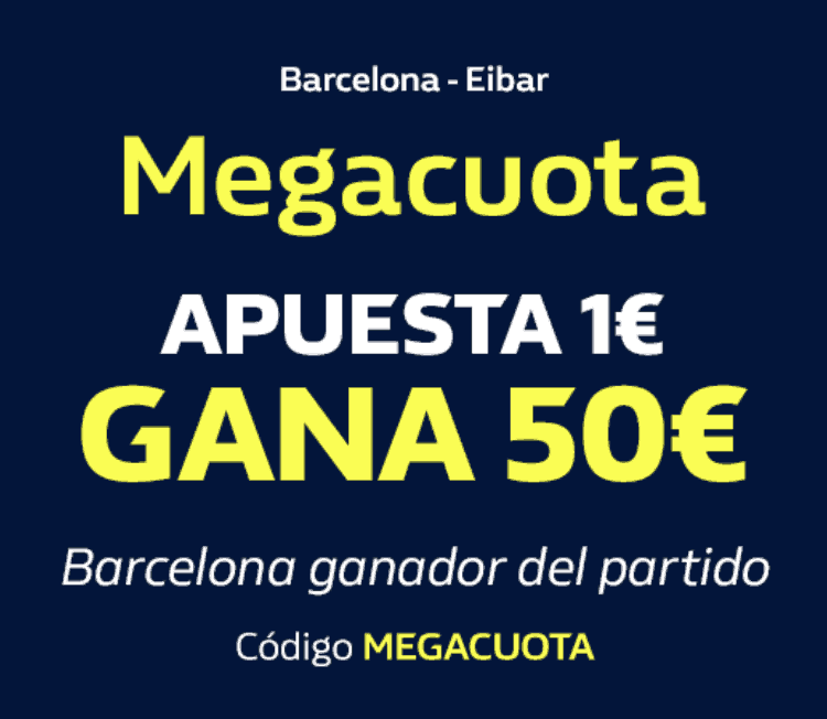 Supercuota William Hill Liga Fc Barcelona - Eibar