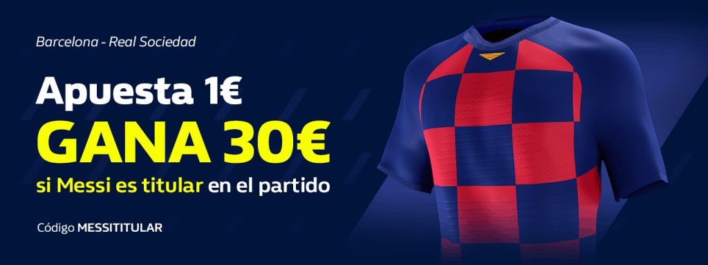 Supercuota William Hill La Liga Fc Barcelona - Real Sociedad