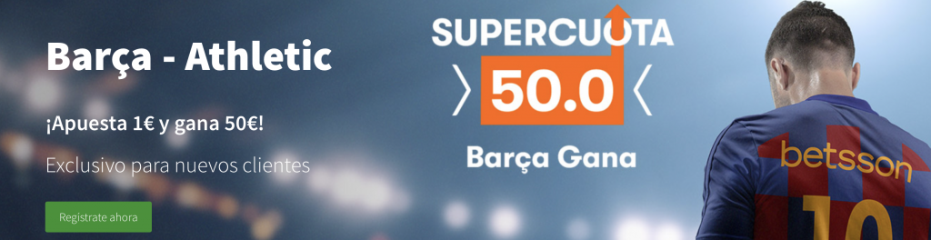 Supercuota Betsson Athletic - Fc Barcelona