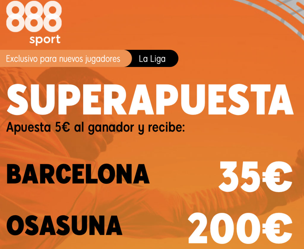 Supercuota 888sport Fc Barcelona - Osasuna