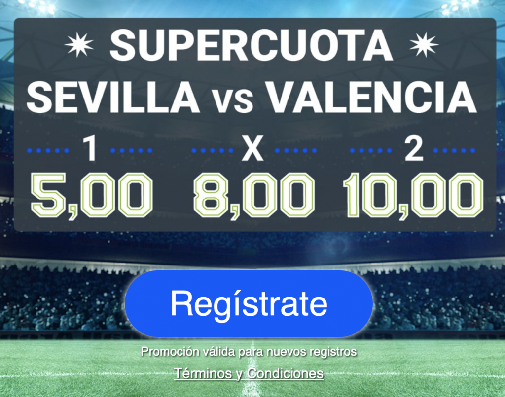 Supercuota Codere Sevilla - Valencia