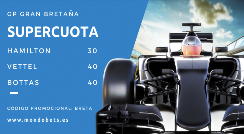 Supercuota Formula 1 Mondobets Formula 1