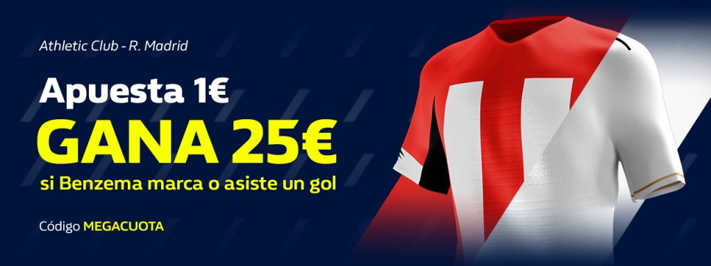 Supercuota William Hill Athletic - Real Madrid