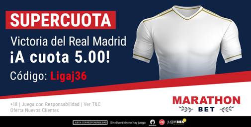 Supercuota Marathonbet Granada - Real Madrid