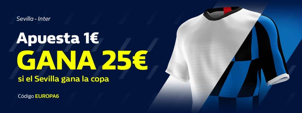 Supercuota William Hill Europa League : Sevilla FC - Inter de Milán