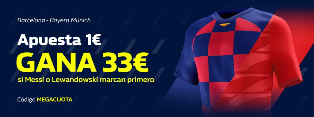 Supercuota William Hill Champions League : FC Barcelona - Bayern Munich