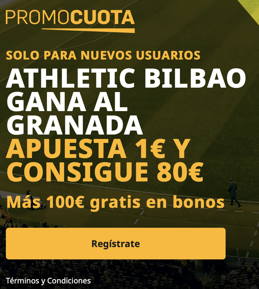 Supercuota betfair La Liga : Granada - Athletic 