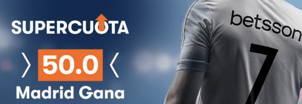 Supercuota betsson La Liga : Valencia - Real Madrid