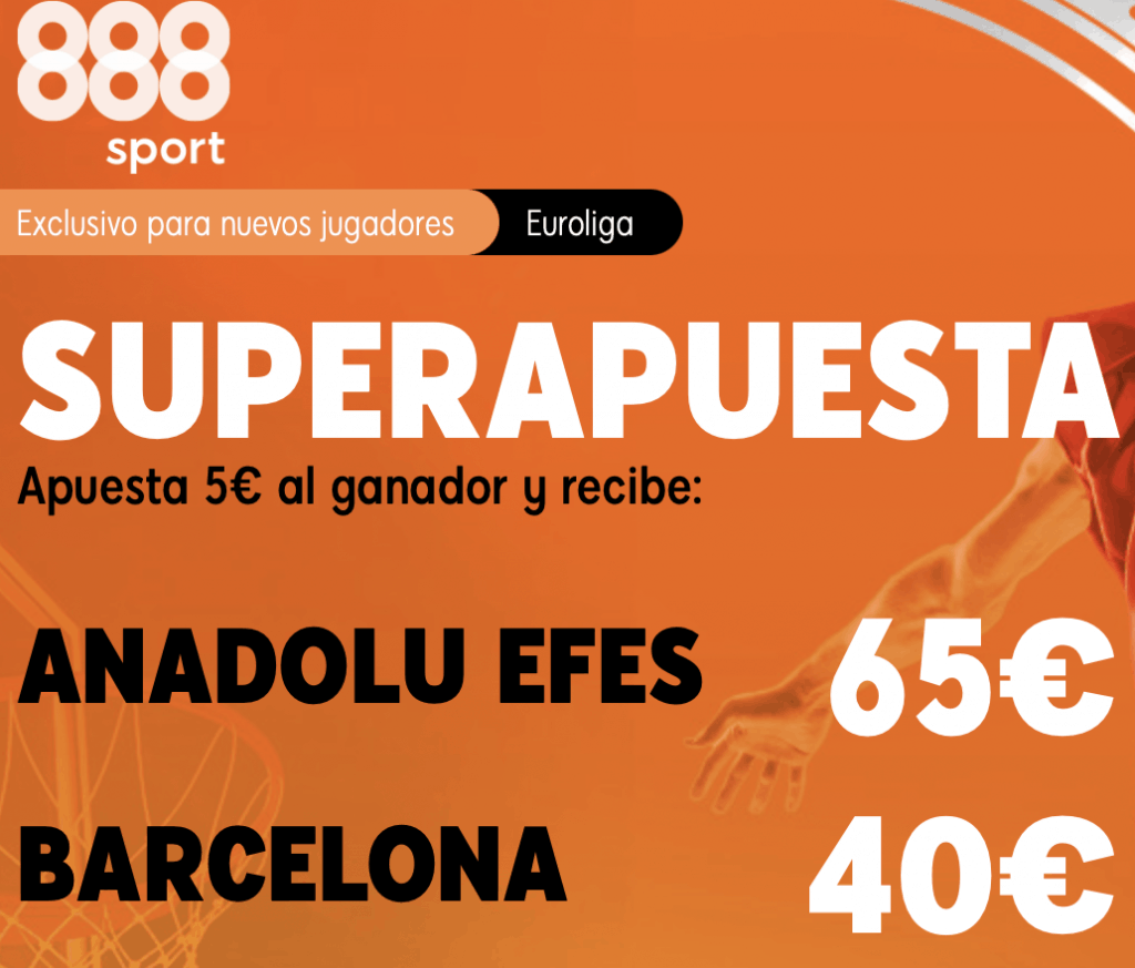 Supercuota 888sport Euroleague : Anadolu Efes - Fc Barcelona