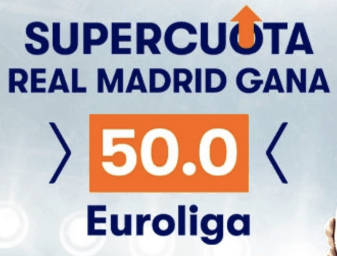 Supercuota betsson Euroliga : Real Madrid - Estrella Roja