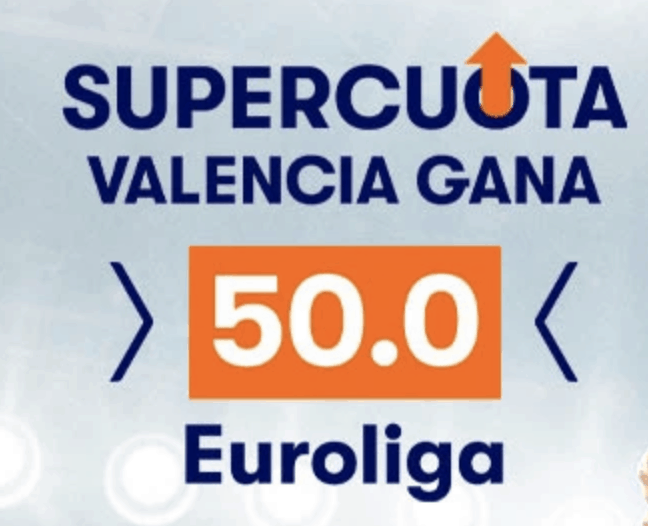 Supercuota betsson Euroliga :  Valencia - Zalgiris Kaunas.