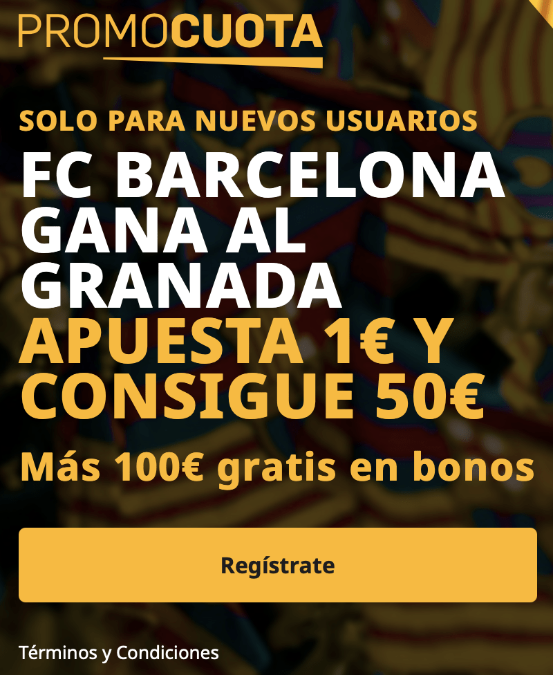 Supercuota betfair Copa del Rey: Granada - Fc Barcelona