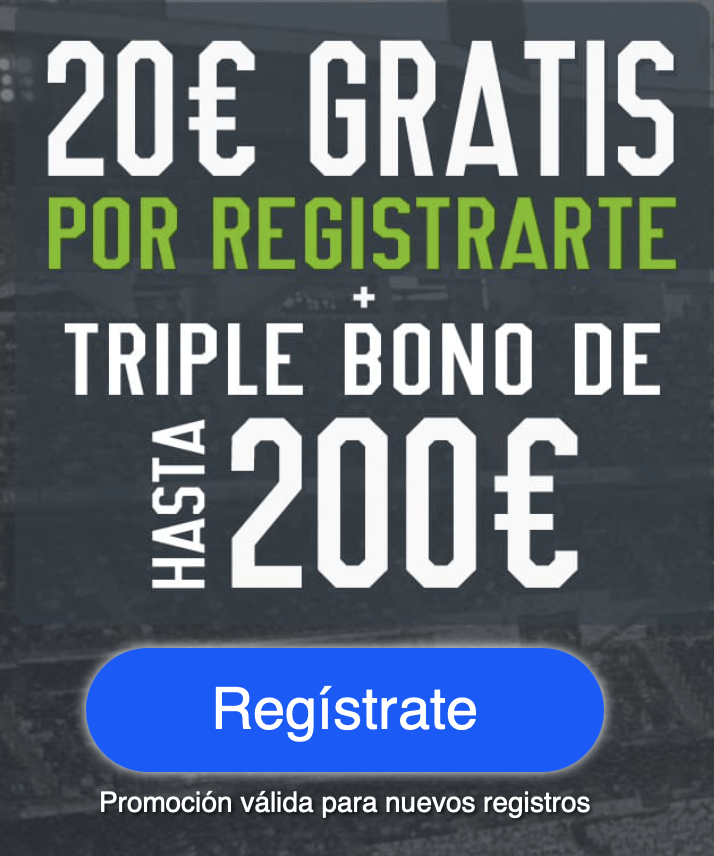 Tarjeta codere 20 euros gratis