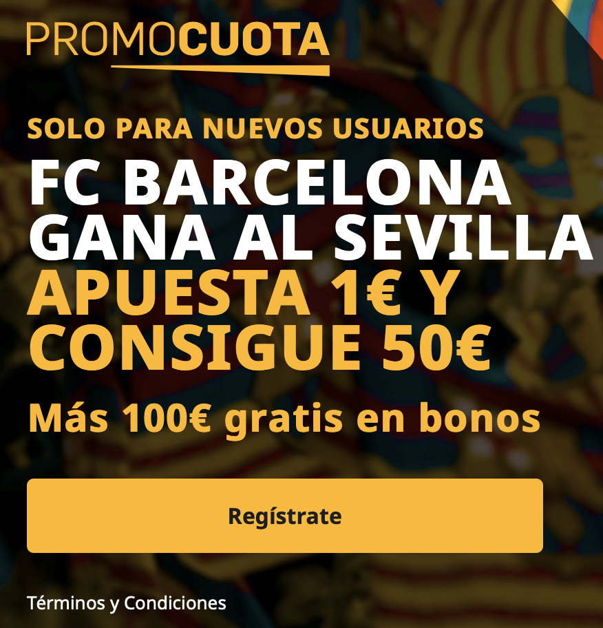 Supercuota betfair Copa del Rey : Fc Barcelona - Sevilla FC