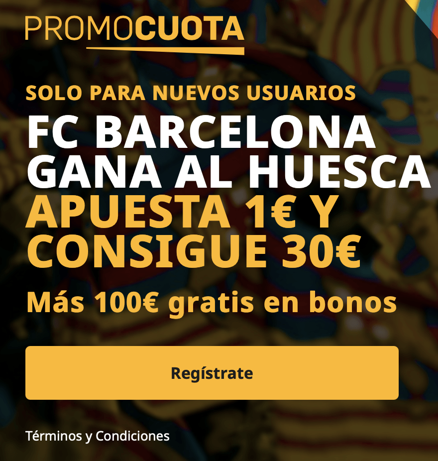 Supercuota betfair La Liga Fc Barcelona - SD Huesca