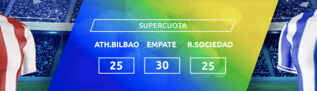 Supercuota Mondobets Copa del Rey Athletic - Real Sociedad