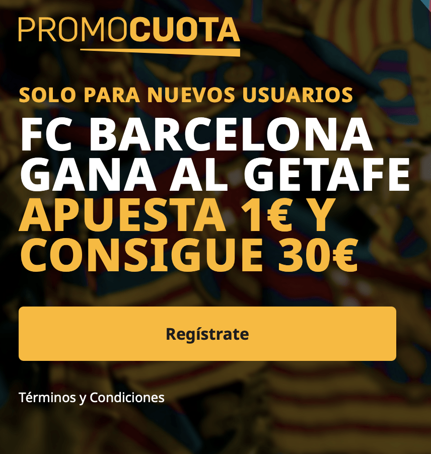 Supercuota betfair Liga : Fc Barcelona - Getafe